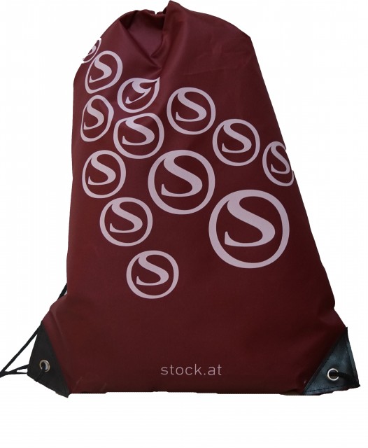 STOCK Turnbeutel - bordeaux